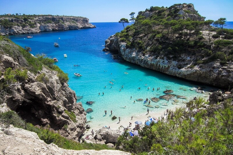 Playas y calas de Calas de Mallorca